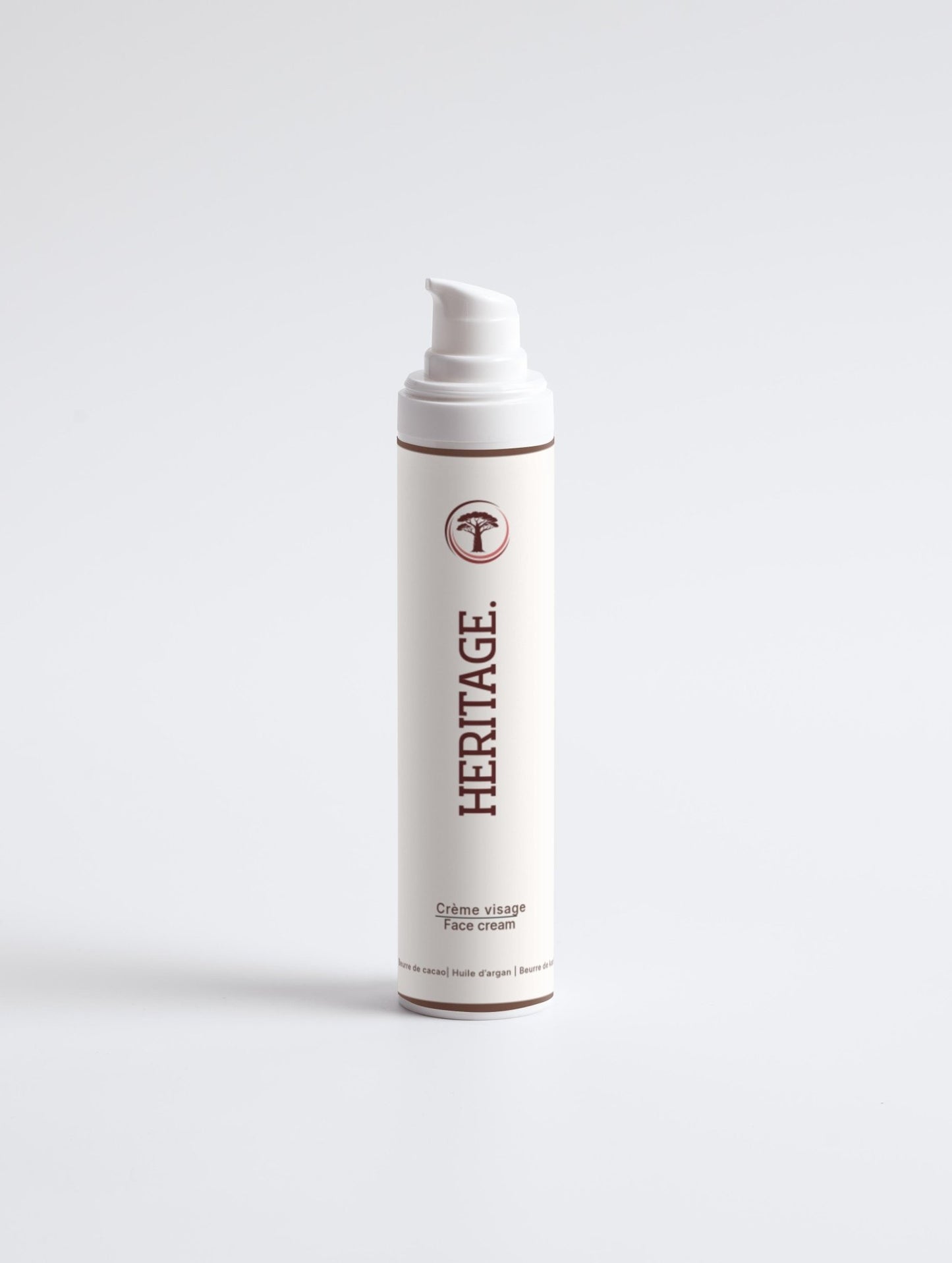 Crème visage sans parfum - Heritage cosmetic