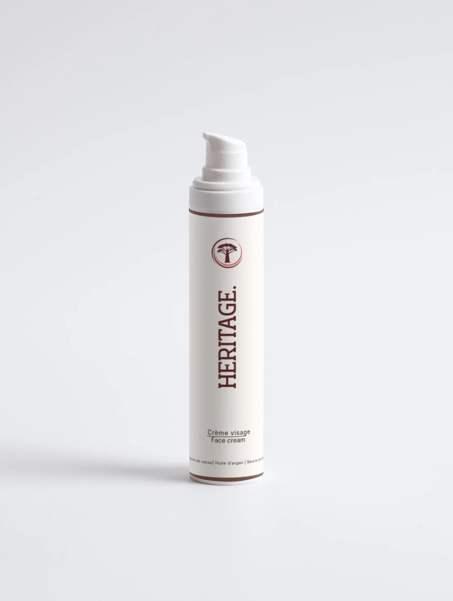 Crème visage sans parfum - Heritage cosmetic