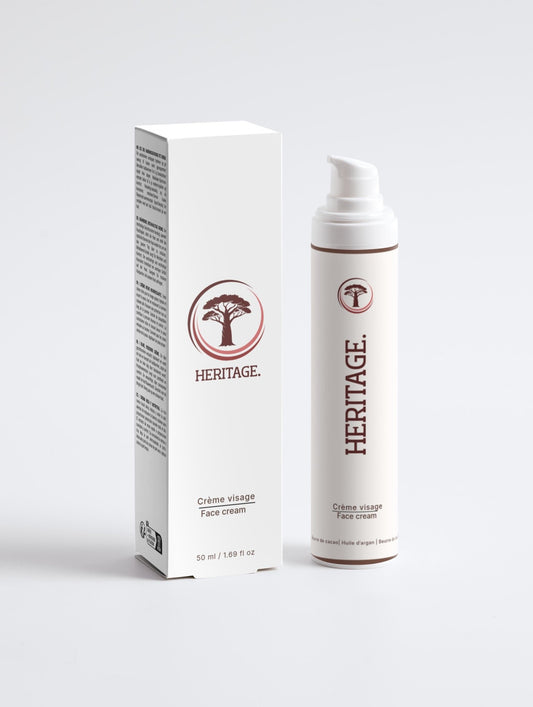 Crème visage sans parfum - Heritage cosmetic