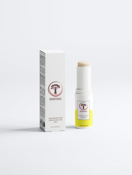 Sun Protection SPF50 Stick, sans teinte - Heritage cosmetic