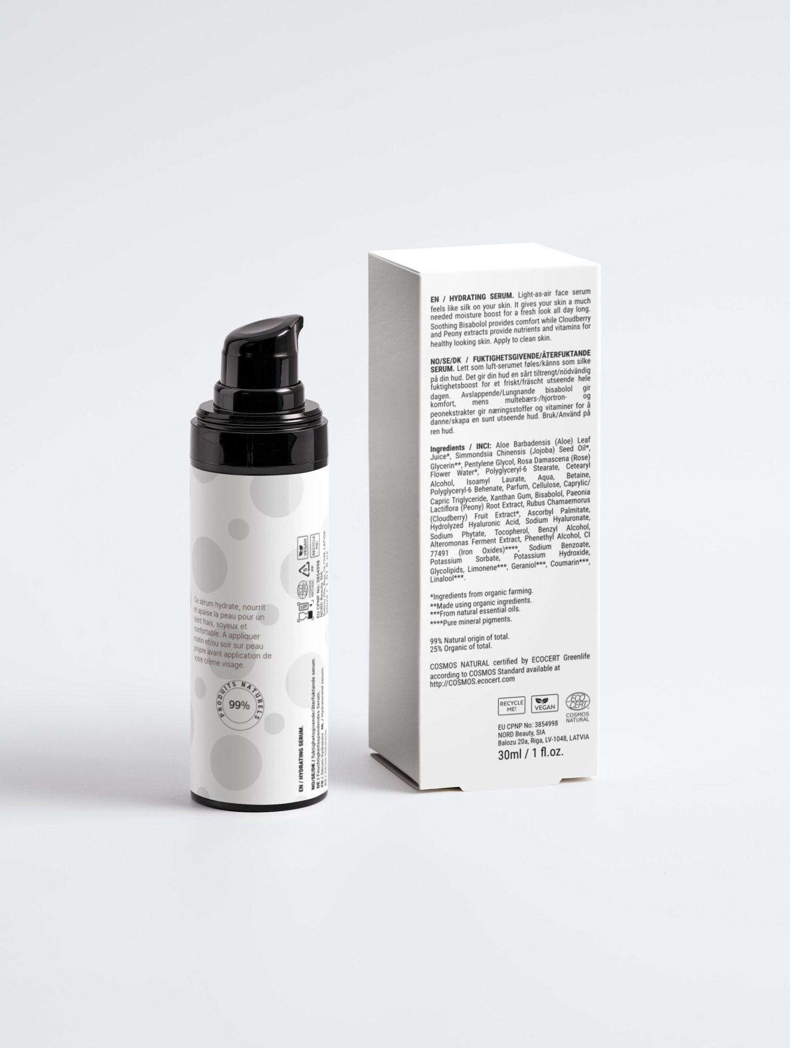 Sérum à l'Acide Hyaluronique 30ml - Heritage cosmetic